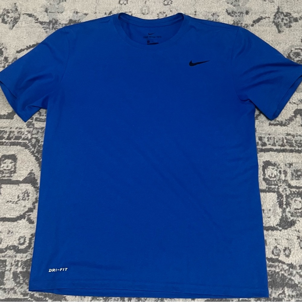 Nike Men's Blue Dri-FIT Shirt
